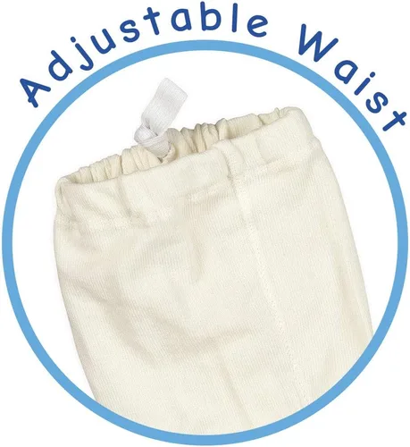 Vista 3 de Jefferies Socks Medias de algodón orgánico sin costuras para bebé niña