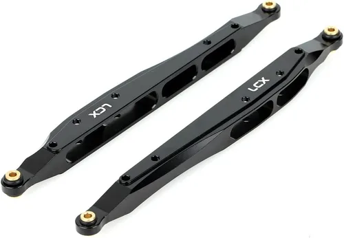Vista 5 de LCX Racing 1/10th RC Crawler Car CNC mecanizado trasero brazos de arrastre trasero enlace enlace para axial RBX10 RYFT AXI03009 AXI03005