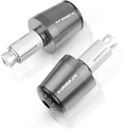 Vista 15 de Para Yamaha XT660X XT660 XT 660X 2004-2017 Manillar de motocicleta Agarraderas Extremos Deslizadores Tapón Deslizador Contrapeso Cubierta 7/8'' Negro