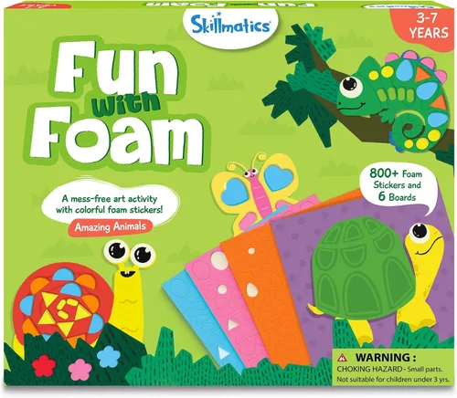 Vista 11 de Skillmatics Arte de calcomanías de espuma – Disney Princess, más de 800 calcomanías de espuma 3D, diversión sin desorden para niños, kits