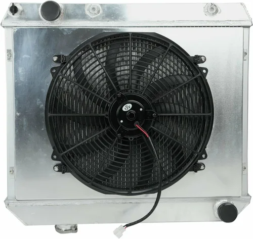 Vista 9 de Full T-6061 - Radiador de refrigeración ligero de 3 filas de núcleo de aluminio para radiador de caja fría, herramienta reflectora compatible