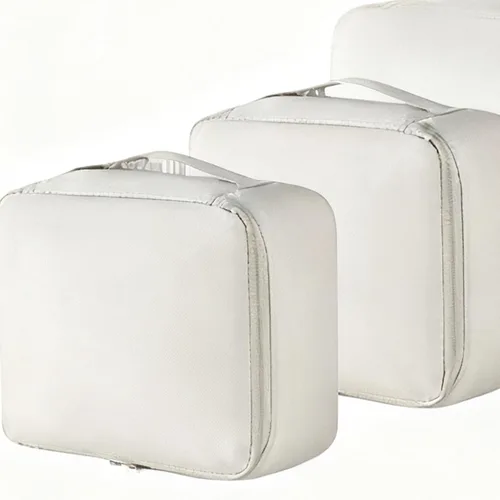Vista 8 de Compression Packing Cube, 6 Pieces Expandable Traveling Storage Set, Travel Bags Organizer for Luggage for Men Women Boys Girls Youth Teens Wife