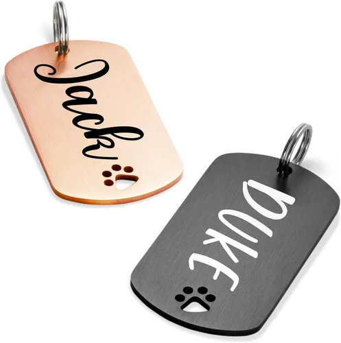 Vista 16 de Ultra Joys - Etiquetas de identificación personalizadas para mascotas ..Custom-su-propio