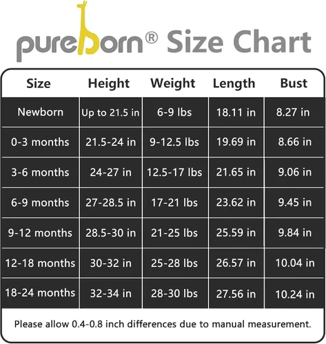 Vista 7 de pureborn Mameluco unisex para bebés y niñas, de algodón, para primavera, otoño, overol de una pieza, traje de bautismo, color blanco, 0-24 meses