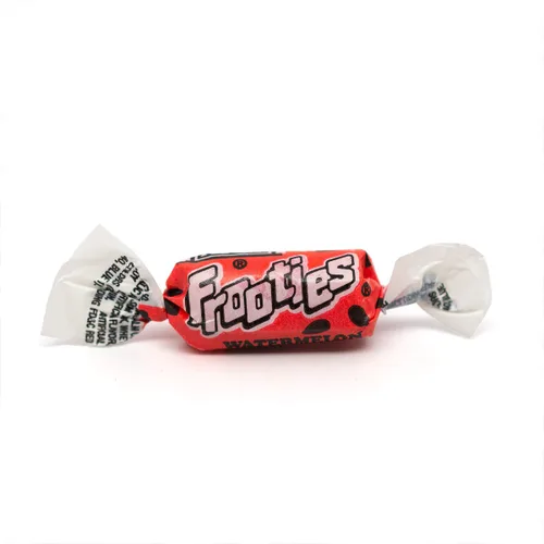 Vista 4 de Caramelos masticables Frooties de Tootsie Roll, sabor a sandía - 360 unidades, bolsa de 38.8 onzas