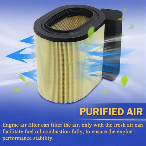Vista 5 de Filtro de aire de motor para Ford F250 F350 F450 F550 2017 2018 2019 con motor diésel Powerstroke de 6.7L V8 Super Duty FA-1927 HC3Z9601A