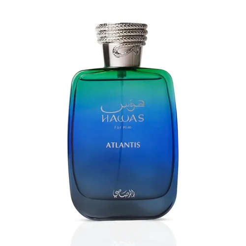 Vista 2 de RASASI Hawas Atlantis Eau de Parfum para hombre, 100 ml (3.4 oz) Spray de fragancia fresca y moderna