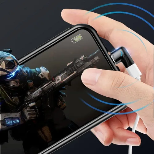 Vista 5 de BoxWave Adaptador compatible con GameSir X2 (versión Bluetooth), adaptador de ángulo MagnetoSnap PD, conector de carga magnético, protector