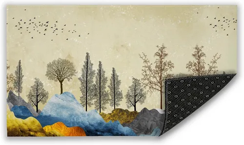 Vista 8 de Tapete para puerta delantera con bandera de Arizona, 30 x 17 pulgadas, decoración para interiores y exteriores, tapete de bienvenida antideslizante
