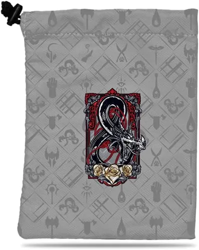 Vista 2 de Ultra PRO - Nido del tesoro - Gigante de fuego - para bolsa de dados de mazmorras y dragones, bolsa de dados perfecta para llevar, almacenar hasta