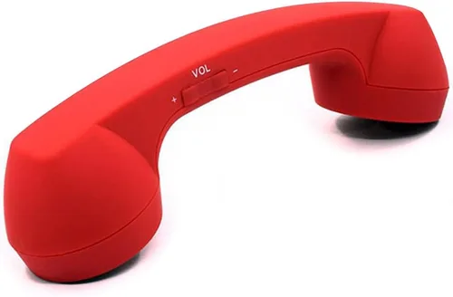 Vista 5 de Auricular Bluetooth Retro Micrófono Micrófono Confort Altavoz Receptor de Llamadas Teléfono Compatible con iPhone iOS Android iOS Teléfono Celular