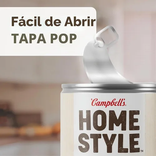 Vista 7 de Campbell's Homestyle Sopa de fideos con pollo, lata de 16.1 onzas