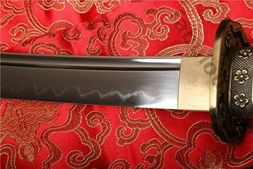 Vista 9 de 41' 1095 arcilla de acero de carbono templó japonesa samurai Katana Full Tang Sharp