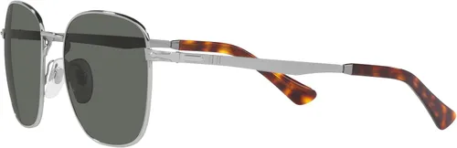 Vista 3 de Persol PO2497S - Gafas de sol cuadradas para hombre PlateadoVerde