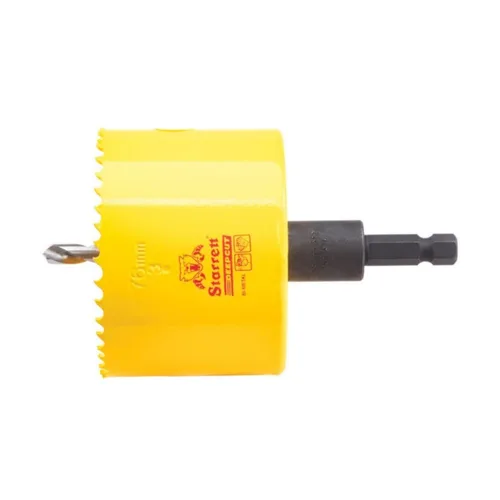 Vista 13 de Starrett LS - Corona perforadora HSS de corte profundo 1-7-8" (48mm) (DCH0178-G)