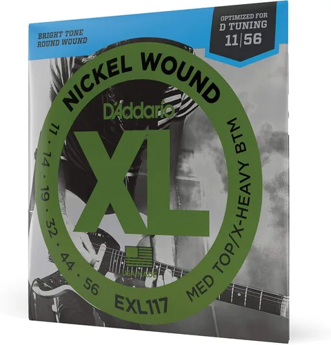 Vista 12 de D'Addario XL EXL157 - Cuerdas de níquel para guitarra eléctrica de 6 cuerdas, entonación perfecta, sensación consistente, durabilidad fiable