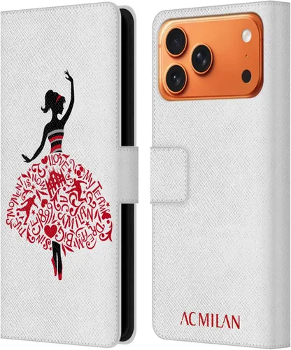 Vista 116 de Head Case Designs Officially Licensed AC Milan Dream Big Children Leather Wallet Case Compatible with Apple iPhone 11