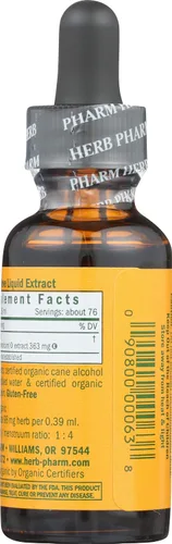 Vista 4 de Herb Pharm Extracto líquido de clavo orgánico certificado - 1 onza