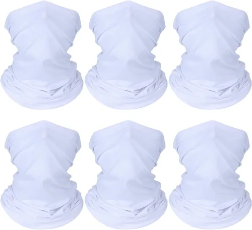 Vista 13 de Geyoga Neck Gaiter Bandana Face Mask Summer UV Protection Cooling Breathable Face Mask Neck Scarf Balaclava for Men Women