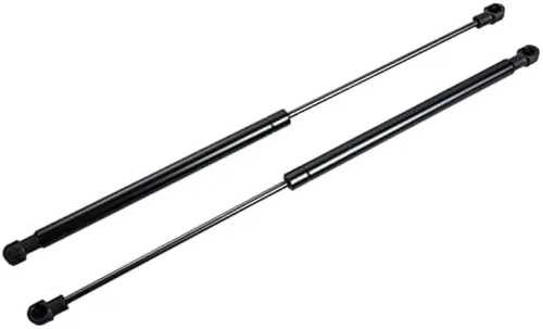 Vista 2 de Amortiguadores de gas para maletero trasero de automóvil para Nissan X-Trail T30 2001-2006, color negro, soporte de elevación de suspensión, fuerza