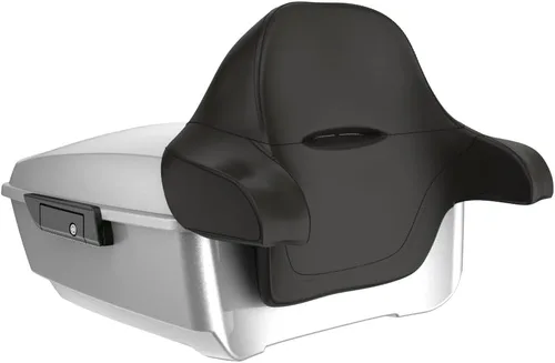 Vista 12 de Moto Onfire King Tour - Maletero con almohadilla de respaldo para Harley Touring 1997+ (Barracuda Silver)