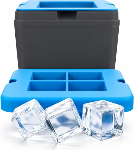 Vista 7 de True Cubes Máquina de esferas de hielo transparente con bolsa