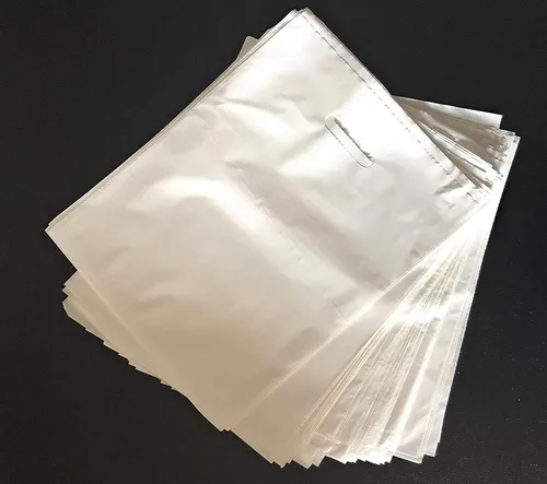 Vista 7 de Bolsas de plástico blanco para tienda, diferentes tamaños de 9 x 12 pulgadas, 12 x 15 pulgadas, 15 x 18 pulgadas, paquetes de 100/200/500 bolsas