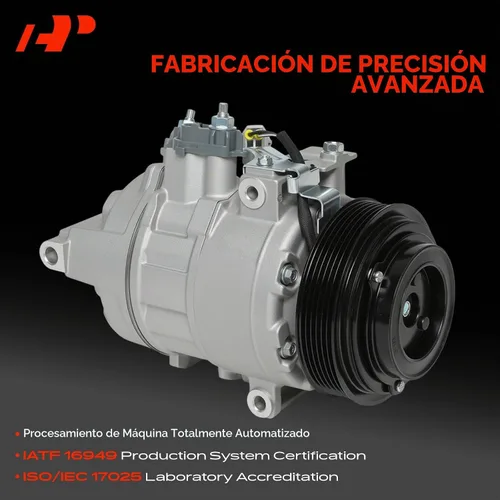 Vista 3 de A-Premium Compresor de Aire Acondicionado AC con Embrague Compatible con Ram 1500 5.7L 2014-2018, Ram 1500 Classic 5.7L 2014-2014, Estilo 7SBH17C
