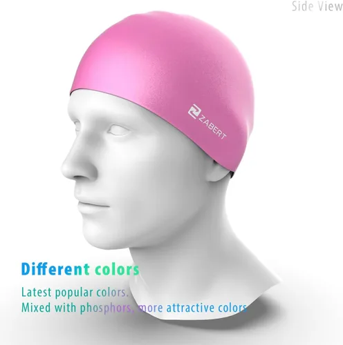 Vista 3 de C600 Kids Girls Boys Swimming Cap Unique Design Premium Quality