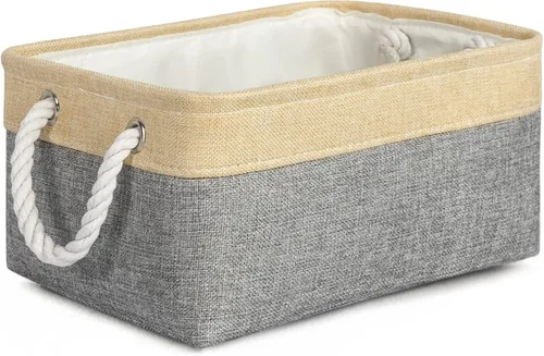 Vista 97 de TheWarmHome Contenedores de almacenamiento para estantes, tamaño mediano, 3 unidades, 13.8 pulgadas de largo x 9.8 pulgadas de ancho x 6.7 pulgadas