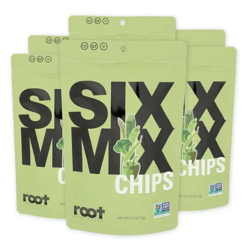 Vista 8 de Root Foods Chips de remolacha, aperitivo vegetal natural, patatas fritas de verduras sin OMG, buenas para adultos, niños, vegano, sin gluten, halal