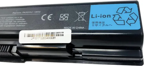 Vista 5 de GHU Nueva batería 98 WH PA3727U-1BAS PA3727U-1BRS Compatible para Toshiba Satellite A200 A205 A210 A305 A505 L305 L455 L500 L505 PA3533U-1BRS