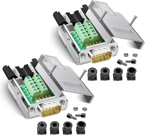 Vista 14 de 10PCS DB9 Solderless Serial a 9pin macho hembra conector de ruptura