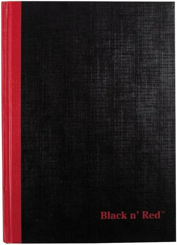 Vista 5 de Black n' Red - Cuaderno A5 con líneas sueltas