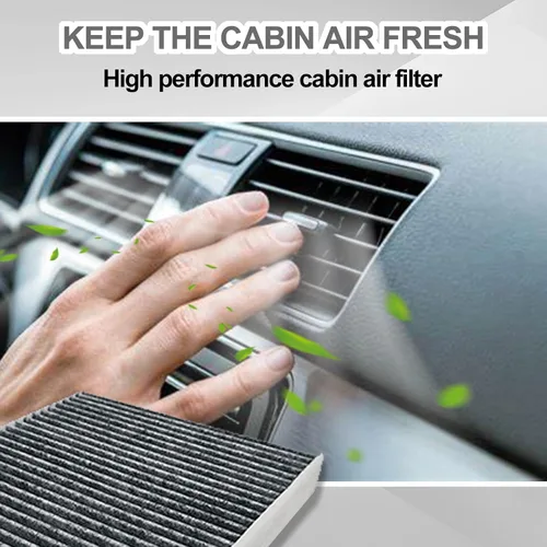 Vista 6 de Filtro de aire de cabina para Santa Fe/Sonata/Kia Cadenza/Optima/CAPTIVA SPORT/EQUINOX/TERRAIN/Azera/Sedona/Vue/Reemplazo para CF11819, CP819