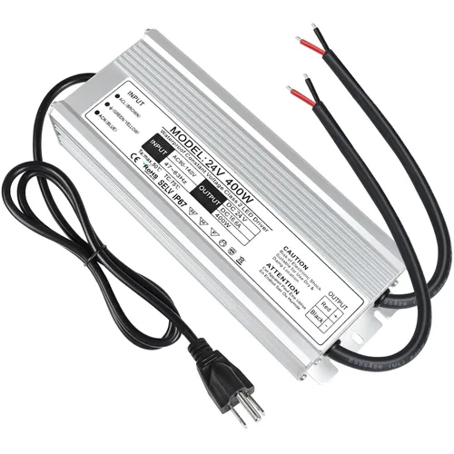 Vista 15 de LightingWill transformador impulsor LED 30 vatios, impermeable IP67, fuente de alimentación, 90-265V CA a 12V CC de baja tensión, adaptador