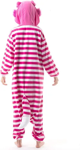 Vista 6 de Beauty Shine Unisex Adult Cartoon Costume Halloween Christmas Sleepwear Jumpsuit Onesies Plush Cosplay Pajamas