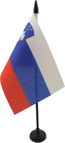 Vista 150 de AZ FLAG Aland Table Flag 4x6 in 100D Polyester Plastic Base Indoor use Finnish 15x10 cm desk flag stitched finish with reinforced edges with