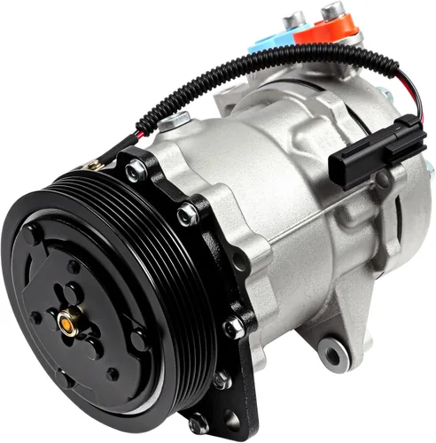 Vista 20 de SCITOO Compresor de CA 2012-2018 apto para compresor de aire acondicionado Kia Optima para Hyundai Sonata 2012-2014 2.0L 2.4L Compresor de aire