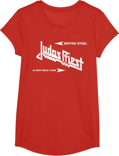 Vista 33 de Judas Priest Camiseta British Steel Negro