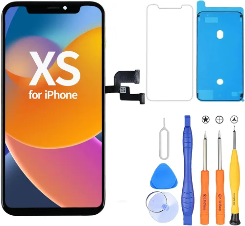 Vista 22 de Ayake Reemplazo de pantalla para iPhone 12 Mini, pantalla LCD FHD de 5.4 pulgadas y digitalizador táctil, True Tone programable, Face ID permanece