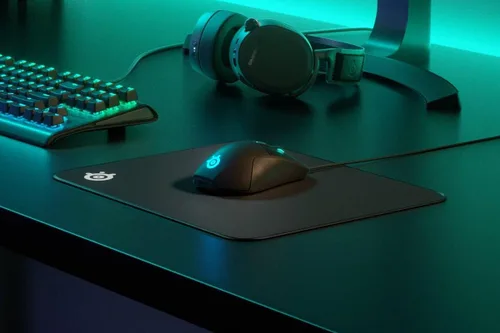 Vista 4 de SteelSeries QcK Edge - Cloth Gaming Mouse Pad - stitched edge to prevent wear and tear - optimized for gaming sensors - size L