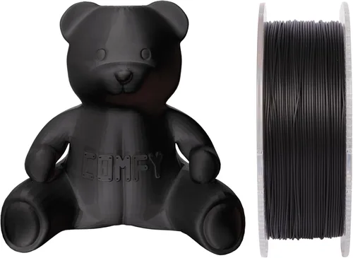 Vista 3 de Filamento para impresora 3D PLA+ de grado alimenticio certificado – CARBON by Comfy Materials – Probado en laboratorio, compatible con la FDA, apto