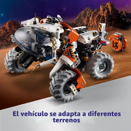 Vista 3 de LEGO Technic Surface Space Loader LT78 - Juego de construcción, juguete espacial para aventura, construcción, exploración y construcción, regalo
