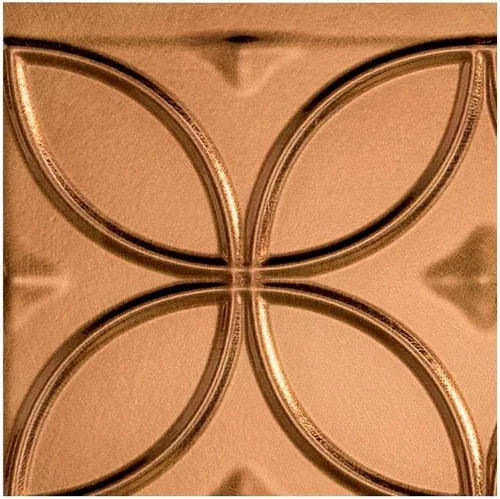Vista 9 de FASÄDE Anillos Panel de Revestimiento Decorativo de Vinilo de 18 x 24 pulgadas en Bronce Argent (Paquete de 5)