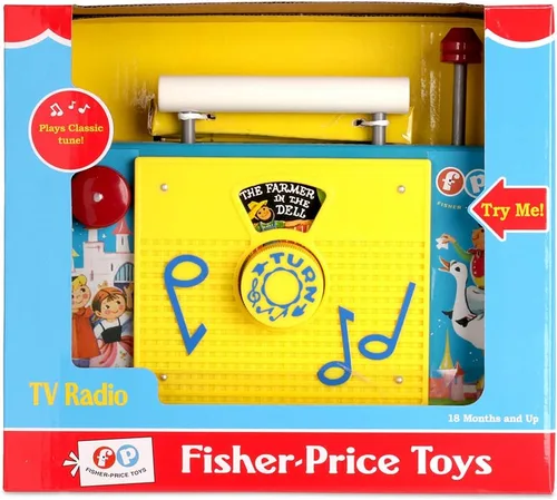 Vista 2 de Fisher Price Classic TV Radio
