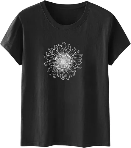 Vista 21 de Camiseta con estampado de animales para mujer, camiseta de libélula divertida, linda camiseta de manga corta, blusa de primavera 2023, camisas