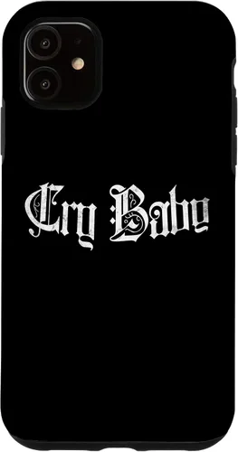 Vista 6 de iPhone 12 mini grito bebé retro logotipo gráfico regalo renacimiento Hipster amigos caso