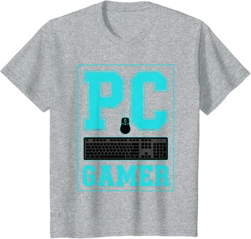 Vista 39 de PC Gamer Gaming Teclado Ratón Esports Computer Fan Camiseta