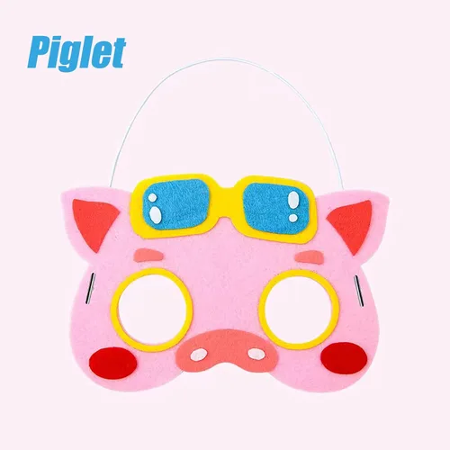 Vista 6 de Paquete de 12 máscaras de animales surtidos para niños regalos para fiesta de cumpleaños de la selva fiesta cosplay Halloween Día del Niño